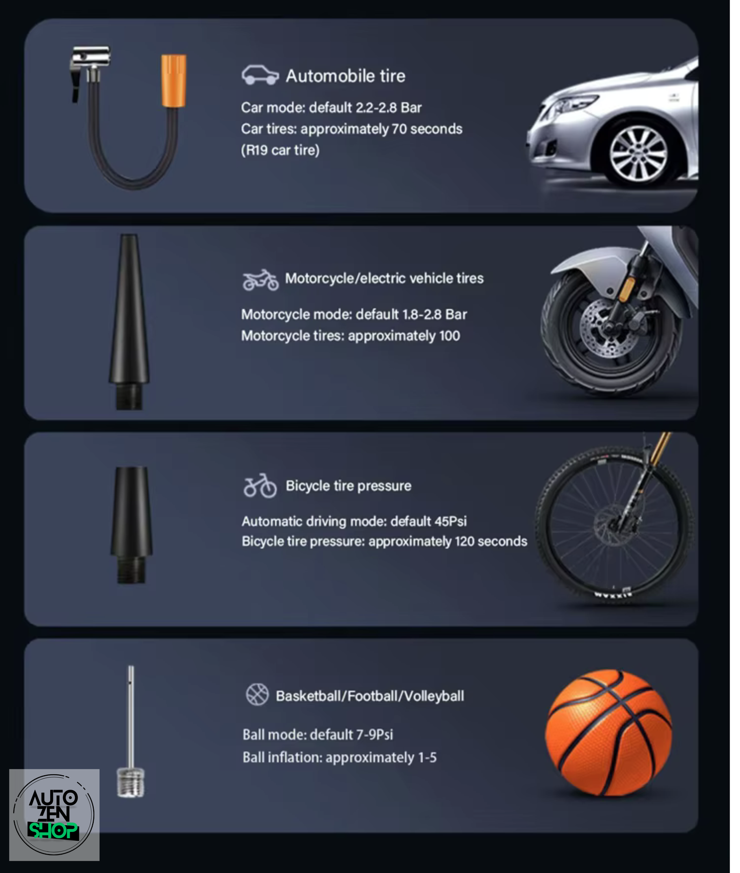 Mini Gonfleur Électrique Portable Sans Fil