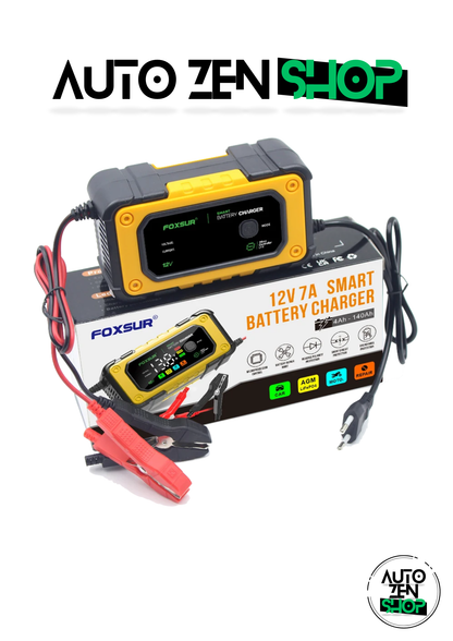 Chargeur de batterie 12V, 7A