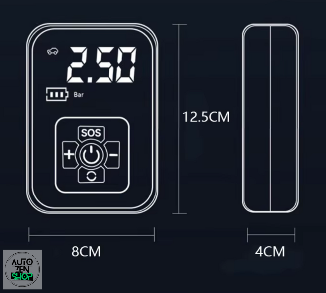 Mini Gonfleur Électrique Portable Sans Fil