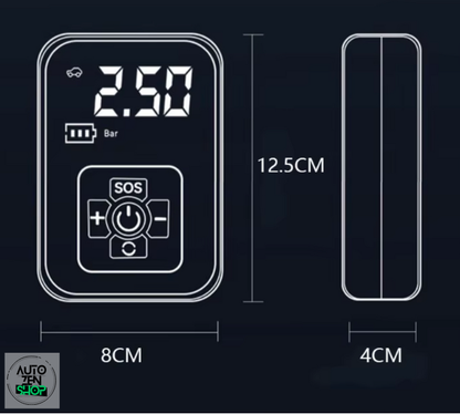 Mini Gonfleur Électrique Portable Sans Fil